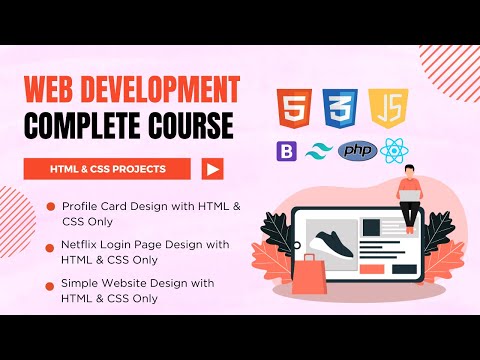 Best 03 Projects for Beginners | Project using HTML & CSS | 2024