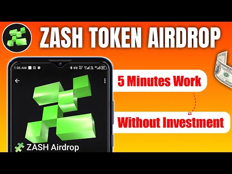 ZASH telegram Airdrop process || How to participate in ZASH airdrop