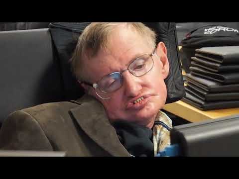 Stephen Hawking talks about technology and ACAT (Assistive Context Aware Tool-kit)