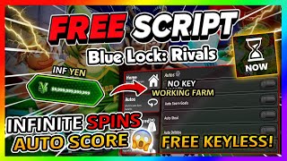 Blue Lock: Rivals Script *NO KEY* - NEW UPDATE, INF SPINS, AUTOFARM + More!