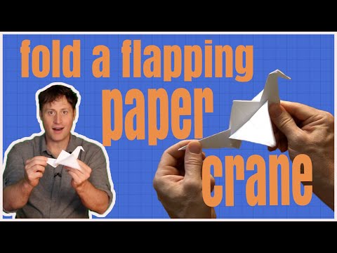 Flapping Crane