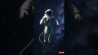 🧑‍🚀 No Copyright Silent Background Video (No Sound) – The Astronaut | #ai #shorts