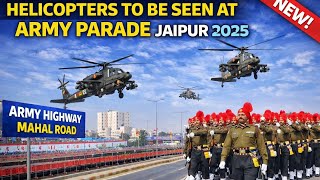 ARMY DAY PARADE JAIPUR 2026 WITH NEW HELICOPTER SHOW | ARMY PARADE 2026 JAIPUR FROM STARTING POINT