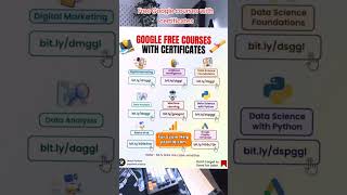 Here are free Google courses with certificates . #programming #developer #pynade #coding