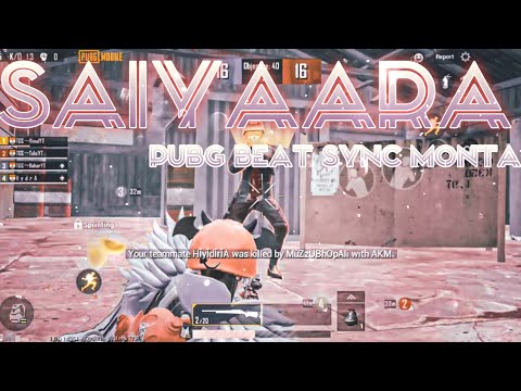 SAIYAARA - Beat Sync Montage || Hindi Song || Montage Velocity || Pubg Beat Sync - Kryptoniangaming