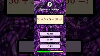 Quick Math Brain Teaser! #maths