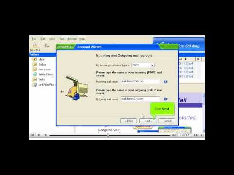 How to setup an email account in IncrediMail