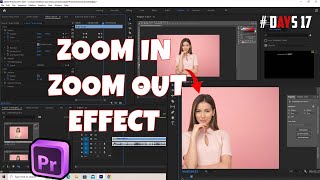 zoom in zoom out effect in premiere pro #zoomeffects #zoomout #premierepro #videoediting #effects