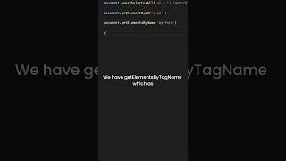 Search for nodes in the document object model (DOM) #javascript  #webdeveloper  #programmer