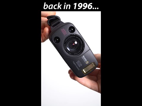 Kodak DC120 Zoom vintage camera from 1996 #shorts