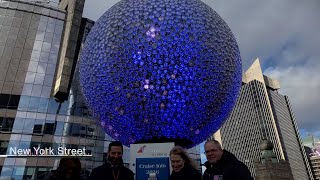 Times Square New Year’s Eve Ball Test NYC December 30 2025
