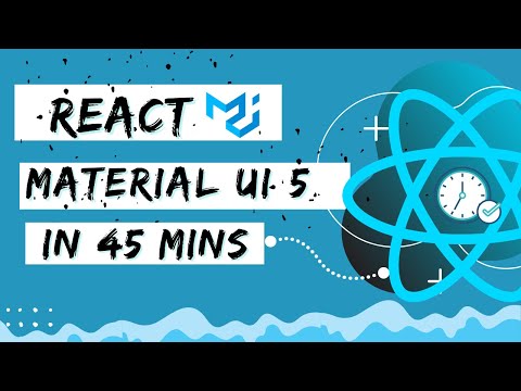 React material UI v5 in 45 mins 🔥  Beginner edition 2022