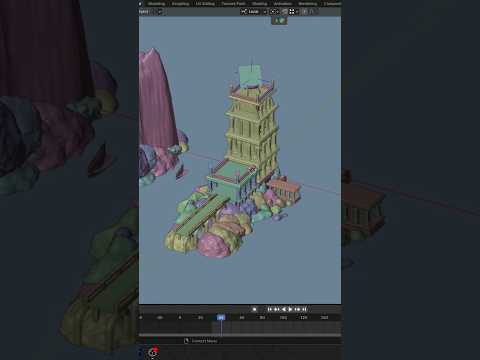 3D modeling process 🔨 what i should model next ? #blender #blender3d #3dart #3dmodeling