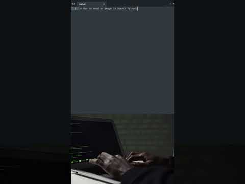 How to READ IMAGE in #OpenCV #PYTHON ??