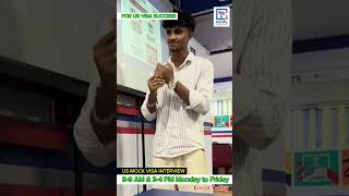 US Mock Visa Interview Sessions !!!  NIME Education