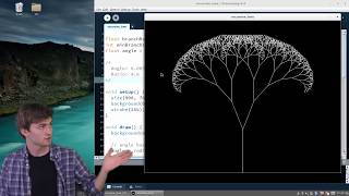 Recursive Tree in Processing, pt. 1 - Computers4Kids