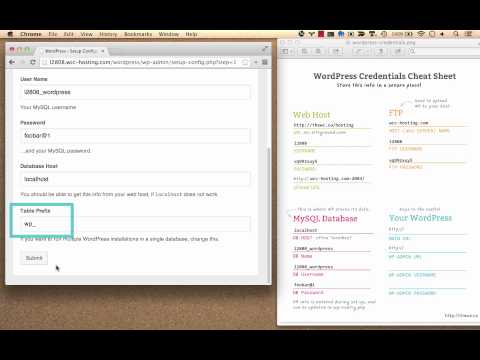 WordPress: Configure