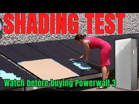 SHADING TEST! | How does shade affect your solar system production | Are optimizers worth it?