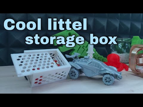 Cool way to storage things! | 3d printed storage box