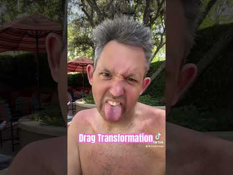 Drag transformation #drag #dragtransformation #dragqueen #hollywood #rupaulsdragrace
