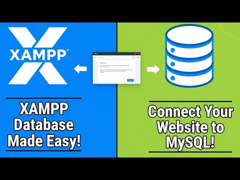 Create a MySQL Database in XAMPP | Connect to Your Website – PHP Tutorial for Beginners