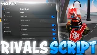 [💘NEW] Rivals Script *NO KEY* | RAGEBOT | AIMBOT | SILENT AIM | UNLOCK ALL | NO BAN | SAFE FOR RANK