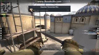 CS-GO Cheater Exposed in Competitive Mode, OBVIOUS HACKER