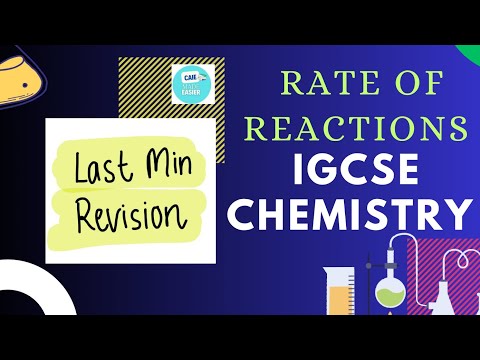 With PASTPAPER Practice! Last Minute Revision | Rates of Reactions Graphs | IGCSE Chemistry
