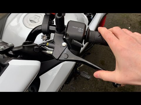 Clutch Cable Tension, Honda CB125F (2021 onwards)