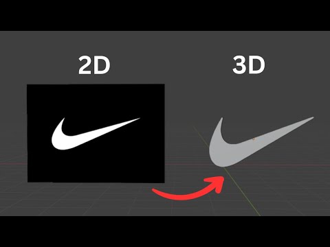 *FASTEST* Way To Turn ANY 2D image to a 3D Model in Blender