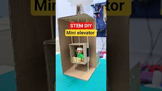 How to Make a Mini Elevator at Home | DIY STEM #shorts #stemprojects