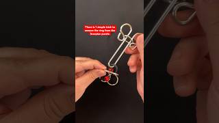 A simple trick to remove the ring from the Scorpion #puzzlesolving #puzzle