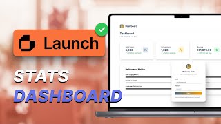 We asked Launch.today  to build stats dashboard — Real-Time Data, No Code