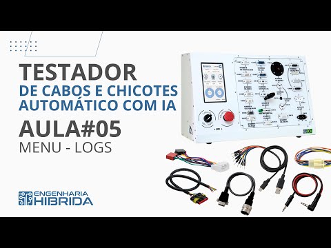 Aula#05 Menu Logs - Testador de Cabos e Chicotes com IA