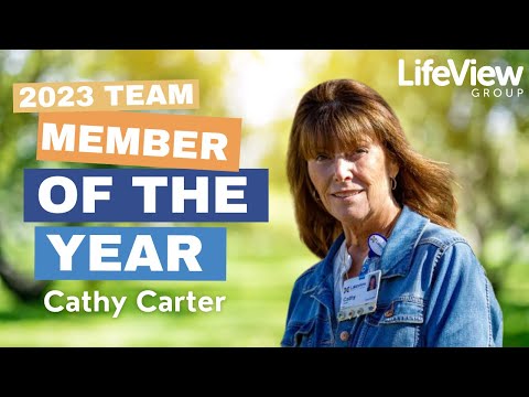 LifeView Group Team Member of the Year 2023 - Cathy Carter