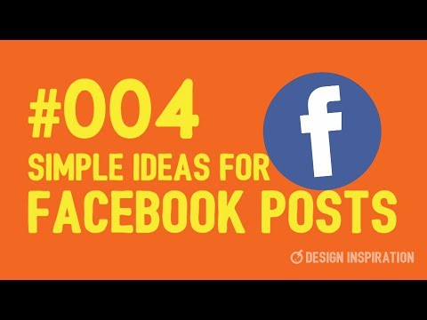 Simple Ideas for Facebook Posts - Secrets of Social Media Marketing