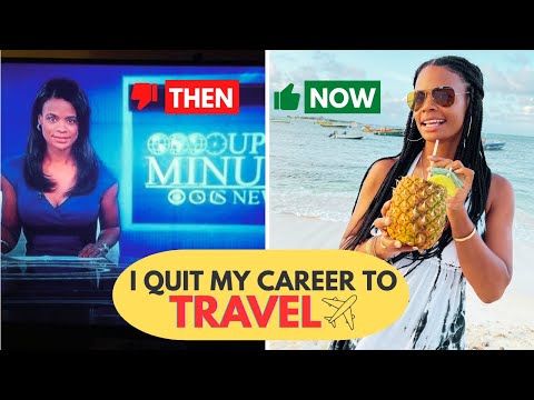 📺 News Anchor to Nomad: I Quit My Career to Travel ✈️ #solotravel  #travelhacks
