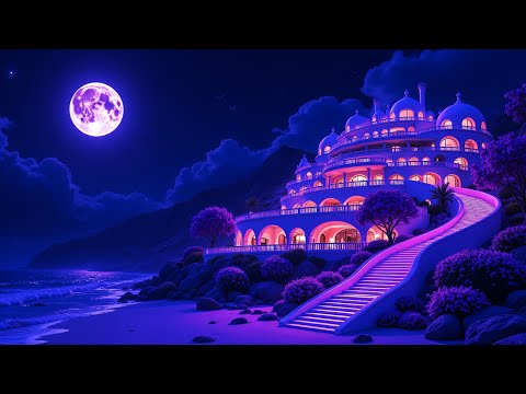 Fall Into Deep Sleep With Ocean Sounds | Anxiety Relief, Melatonin Release | Stop Overthinking