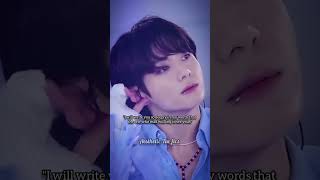 I will write you so deeply 💜