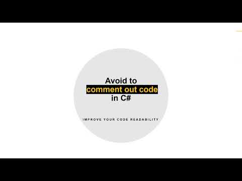 Clean Code 101: Why You Should Use Version Control Instead of Commenting Out Code in C#