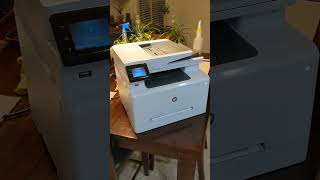HP color laserjet MFP m281fdw 8/18/21