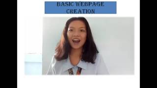 Basic Webpage Creation Tutorial