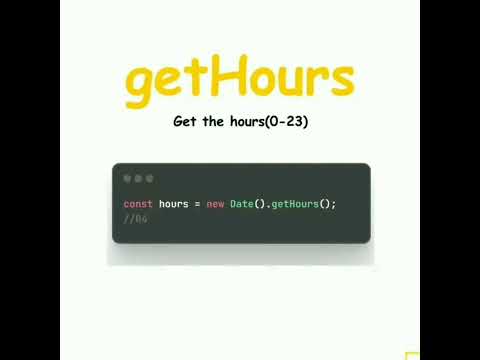 get date and time in JavaScript | #javascript #programming #coding