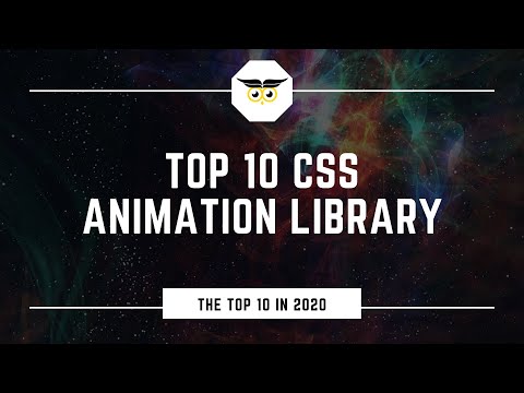 Top 10 CSS Animation Libraries | 2020