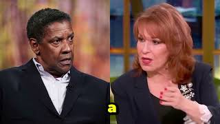 Denzel Washington STORMS OFF The View After CLASH with Joy Behar!
