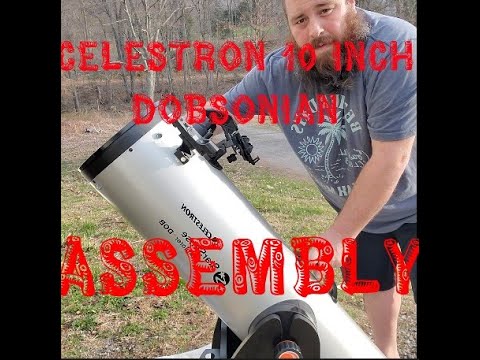 Celestron starsense 10 inch Dobsonian assembly
