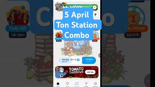 5 April Ton station combo card | Ton station daily Combo card update | Ton station season 2 Airdrop