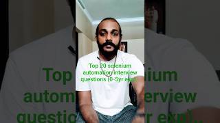 Top 20 Selenium Interview Questions & Answers #selenium #interviewtips