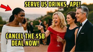 White Billionaire Family Mocked the Black Woman at Party — Then She Canceled Their $5B Deal! | Story