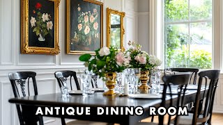Elegant Antique Traditional Dining Room Interior Design Inspirations